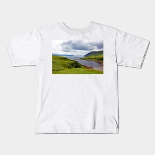 Ardnamurchan peninsula on the west coast of Scotland, looking over towards Mull Kids T-Shirt